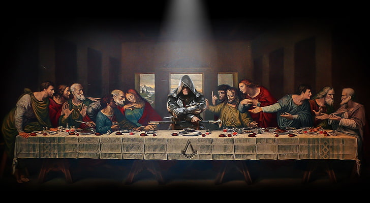 Assassins Creed Syndicate, painting of The Last Supper, Games