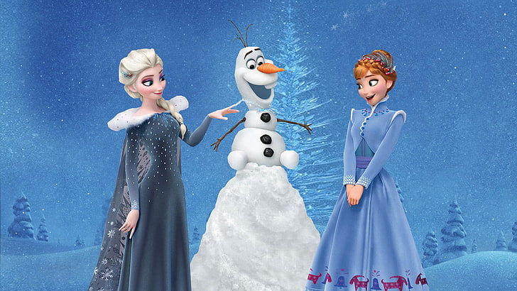Movie, Olaf's Frozen Adventure, Anna (Frozen), Elsa (Frozen)