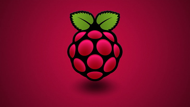 pink fruit clip art, computer, raspberry, color, leaf, Raspberry Pi, HD wallpaper