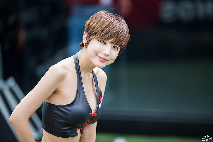 Asian, Korean, Ryu Ji Hye, model, women, young women, young adult, HD wallpaper