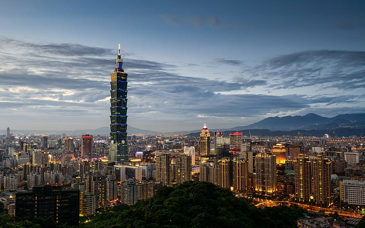 Taiwan, Taipei, Asia, city photo, skyscraper