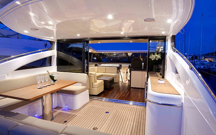 Luxury Yacht Design, furniture, HD wallpaper