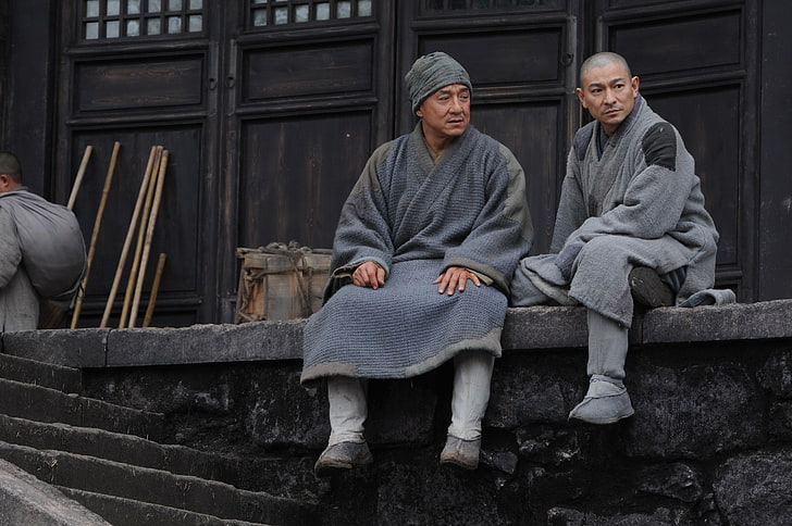 China, action, the monastery, Jackie Chan, monks, Shaolin, Andy Lau, HD wallpaper