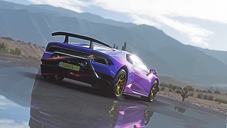 Lamborghini Aventador LP 770-4 SVJ, Forza Horizon 5, car, video games, HD wallpaper