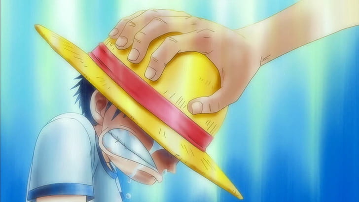 Hd Wallpaper Blue One Piece Kids Children Hands Sad Luffy Crying