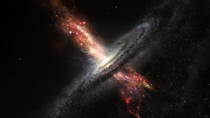supermassive, black holes, birth to stars, star - space, astronomy