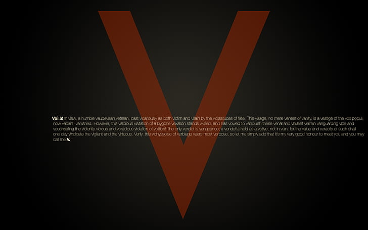 V for Vendetta V HD, movies, HD wallpaper