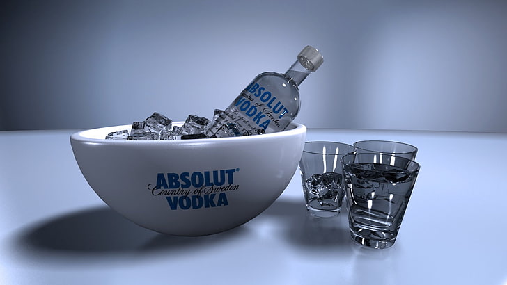 absolut, alcohol, vodka