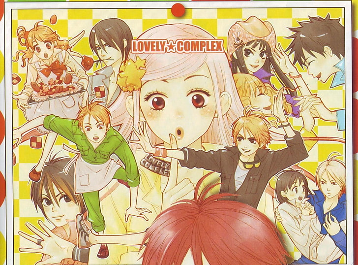Lovely Complex, Koizumi Risa, Atsushi Otani, HD wallpaper