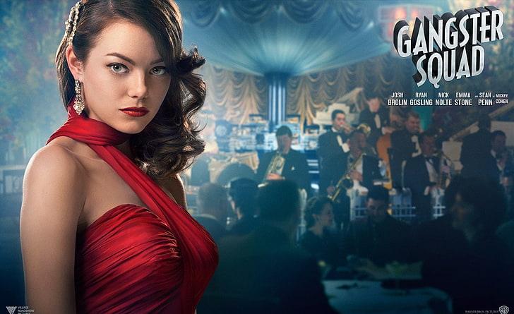 Emma Stone in Gangster Squad, Emma Stone, Movies, Other Movies, HD wallpaper
