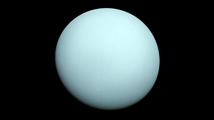 Uranus, minimalism, space