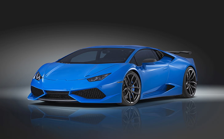 Blue Novitec Torado Lamborghini Huracan..., Cars, motor vehicle