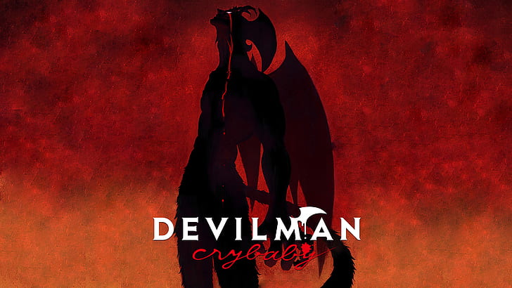 Akira Fudo, devilman crybaby, red, Male, HD wallpaper