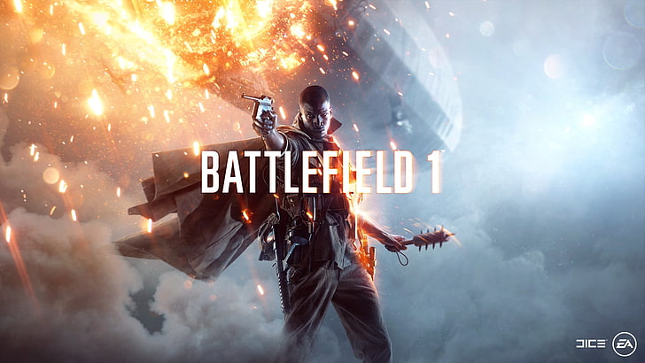 Battlefield 1 wallpaper, PC gaming, smoke - physical structure, HD wallpaper