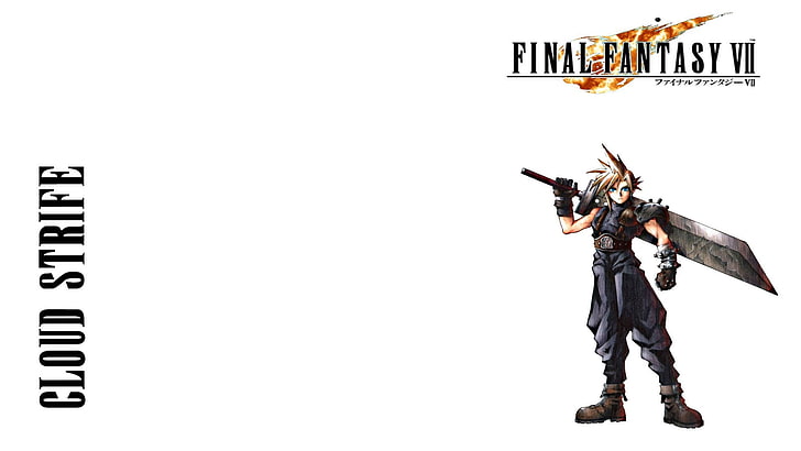 Final Fantasy VII Cloud Strife digital wallpaper, Zack Fair, video games