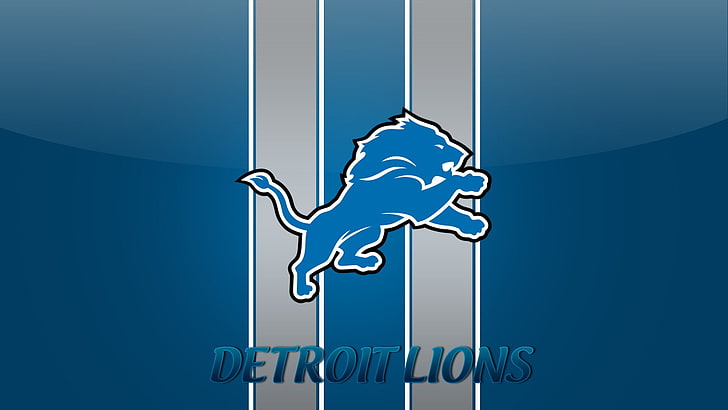 NFL, American football, Detroit Lions, blue, sky, sign, nature, HD wallpaper