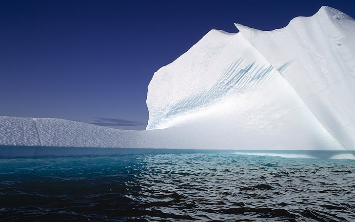 ice berg, Arctic, nature, sea, water, sky, scenics - nature