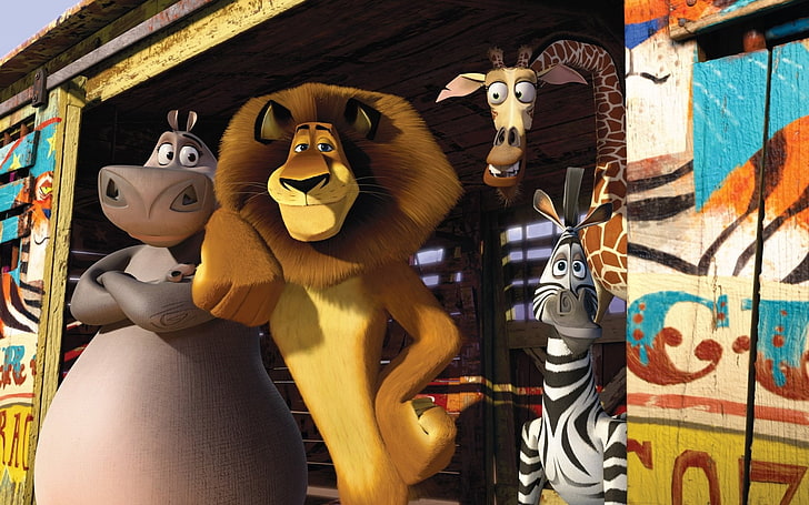Movie, Madagascar 3: Europe's Most Wanted, Marty (Madagascar), HD wallpaper