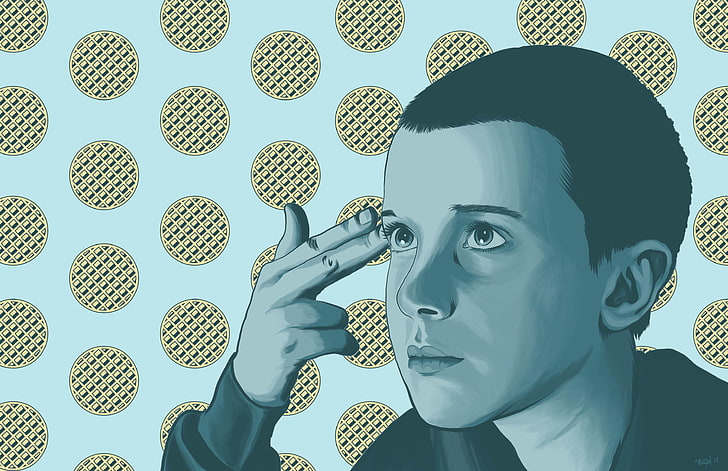 eleven stranger things, tv shows, hd, 4k, artwork, one person