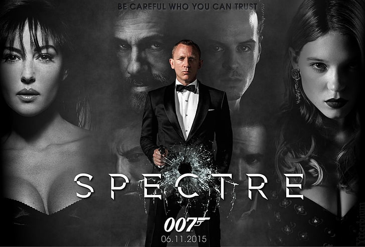 Movie, Spectre, 007, Daniel Craig, James Bond, Lucia Sciarra, HD wallpaper