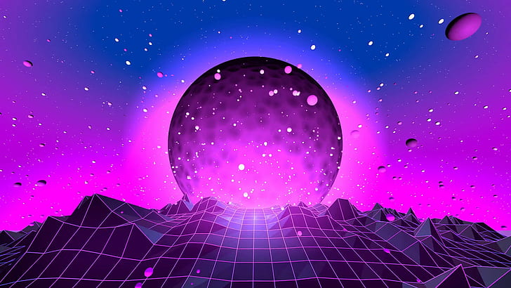 Neon, 80's, Synth, Retrowave, Synthwave, New Retro Wave, Futuresynth, HD wallpaper