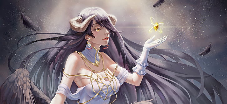 Hd Wallpaper Anime Overlord Albedo Overlord Wallpaper Flare