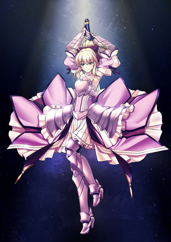 anime, anime girls, Saber, Saber Lily, Fate/Stay Night, Fate/Unlimited Codes