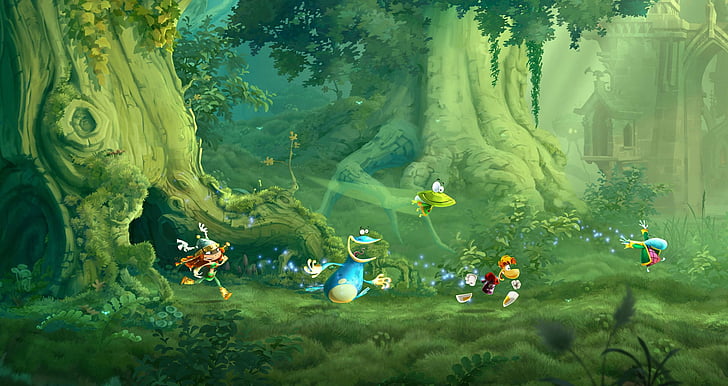 Rayman Legends wallpaper 02 1080p Vertical