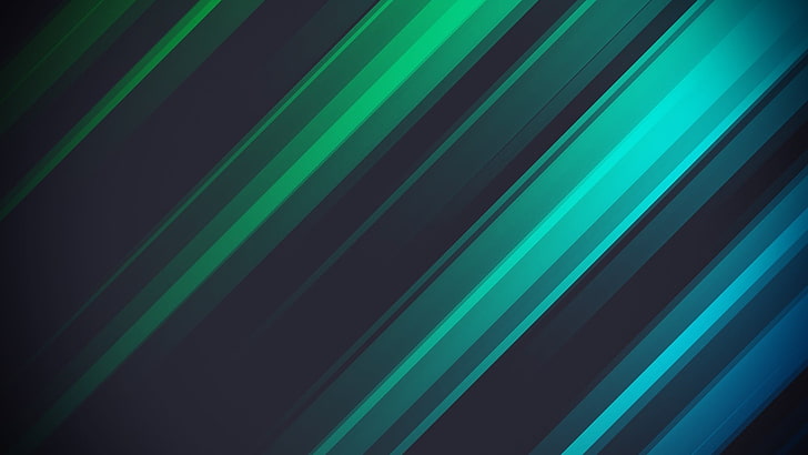 untitled, abstract, lines, digital art, shapes, backgrounds, blue, HD wallpaper