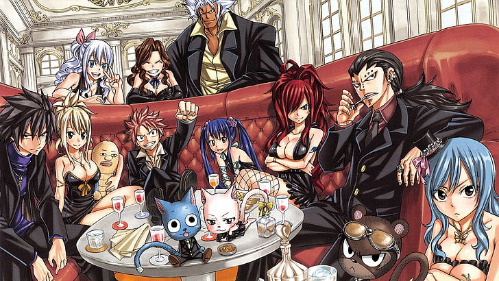 Anime Art Characters Fairy Tail by Anime Art