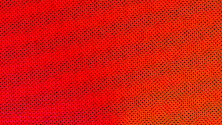 polka dots, tile, minimalism, simple, red, backgrounds, full frame, HD wallpaper