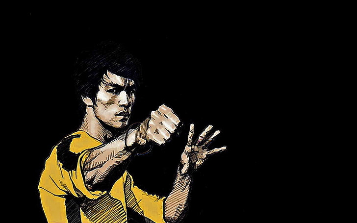 Bruce Lee, memory, figure, master, legend, men, people, one Person, HD wallpaper