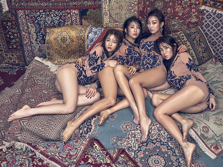 Sistar, Yoon Bora, Hyolyn, Kim Hyo-Jung, Kim Da-Som, K-pop, HD wallpaper