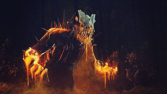 Hd Wallpaper Dead By Daylight Illustration Video Games Horror Flame Fire Wallpaper Flare