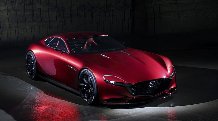 Mazda, rx-vision, rotary engines, Mazda RX-8, Rx-7, concept cars, HD wallpaper