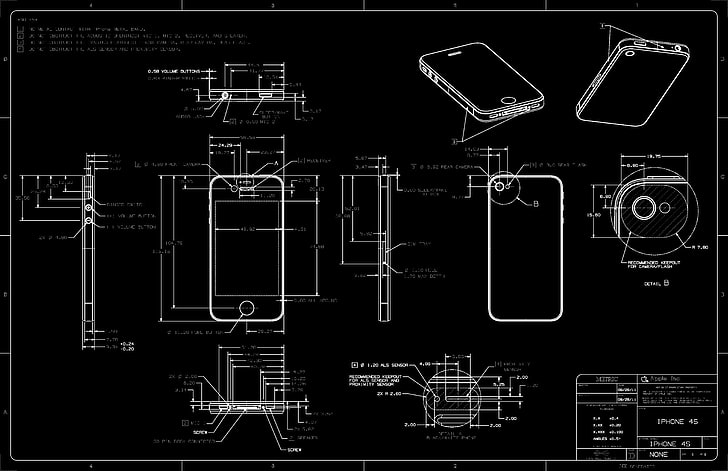 apple inc blueprints iphone iphone 4s case making 6800x4400  Technology Apple HD Art