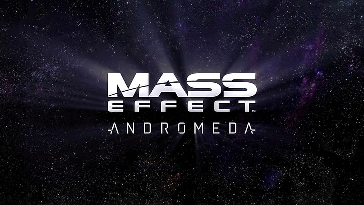 Mass Effect Andromeda text overlay, Mass Effect: Andromeda, western script, HD wallpaper