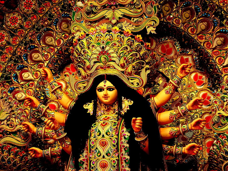 Maa durga wallpaper images full hd photos and pictures free