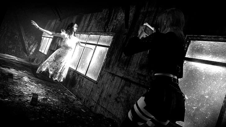 Fatal Frame: Maiden of Black Water, Video Game Horror, video game characters
