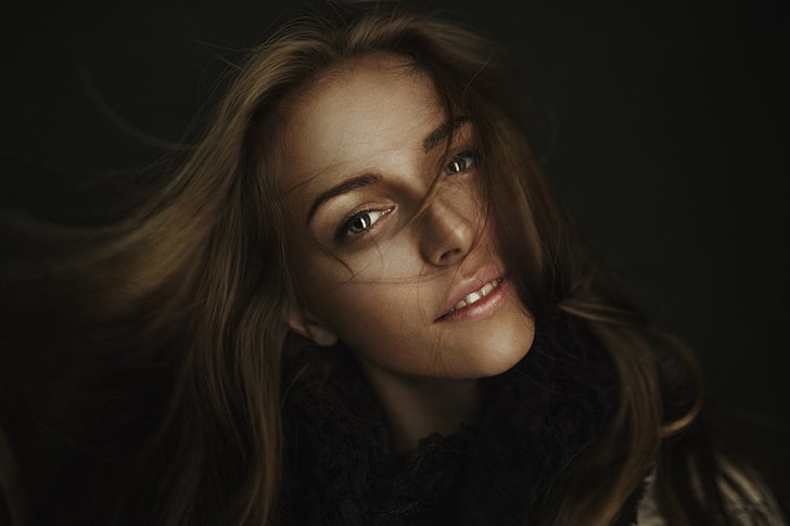 portrait, Ivan Gorokhov, face, women, model, one person, headshot, HD wallpaper