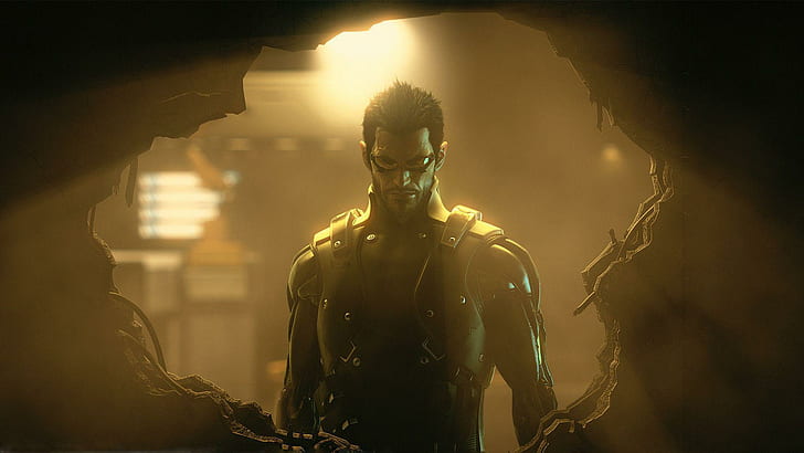 Adam Jensen - Deus Ex - Human Revolution, game character, games