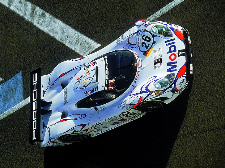 1998, 911, 996, gt1, le mans, porsche, race, racing, HD wallpaper