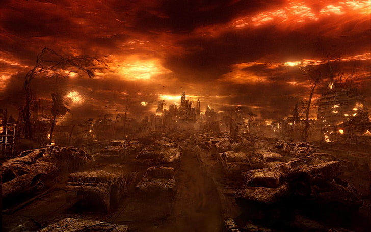 hell, Constantine, movies, architecture, city, built structure, HD wallpaper
