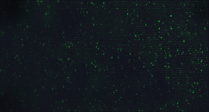 dark, computer, ASCII art, minimalism, HD wallpaper