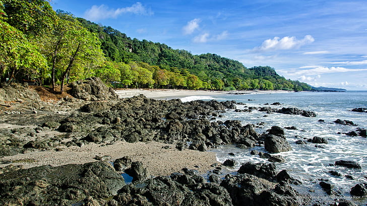 Montezuma Beach, Puntarenas Province, Costa Rica, Beaches, HD wallpaper