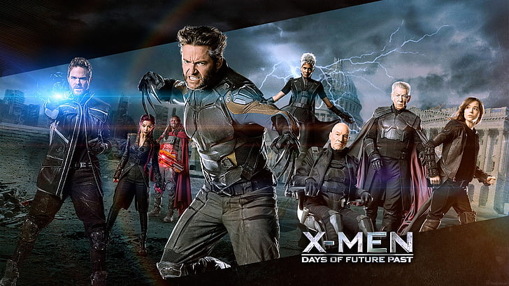 X-Men Days of Future Past digital wallpaper, X-Men: Days of Future Past