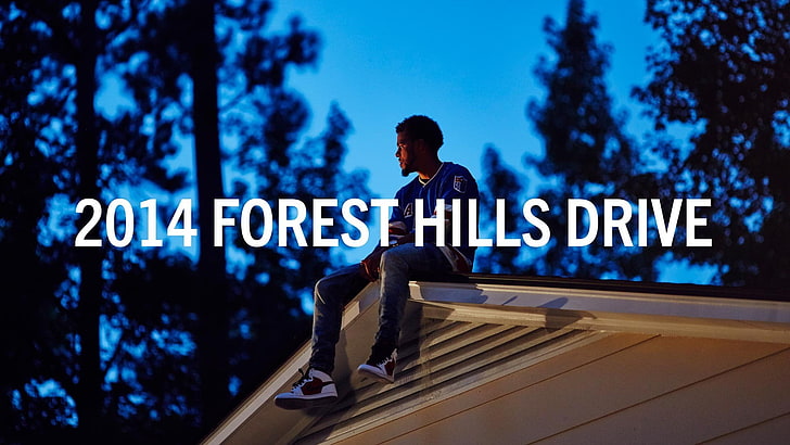 2014 Forest Hills Drive, hip hop, J. Cole, text, one person, communication, HD wallpaper