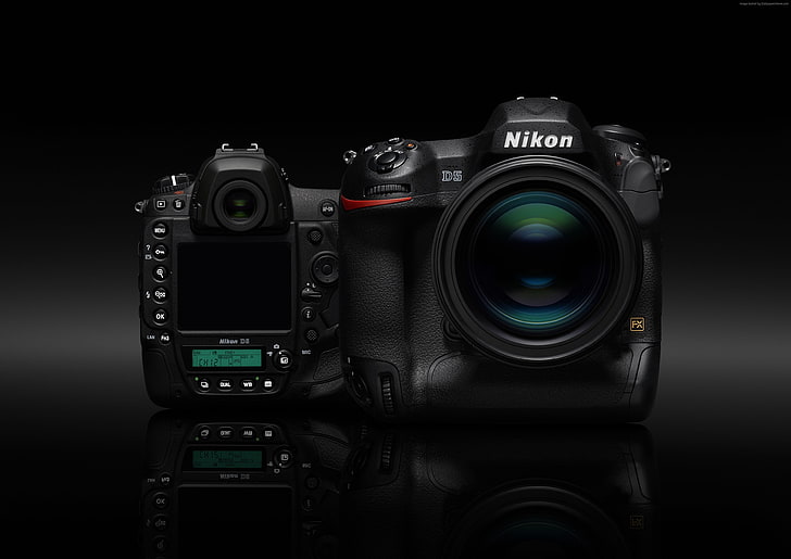 body, Nikon d5, DSLR, 4k video, digital, unboxing, lens, review, HD wallpaper