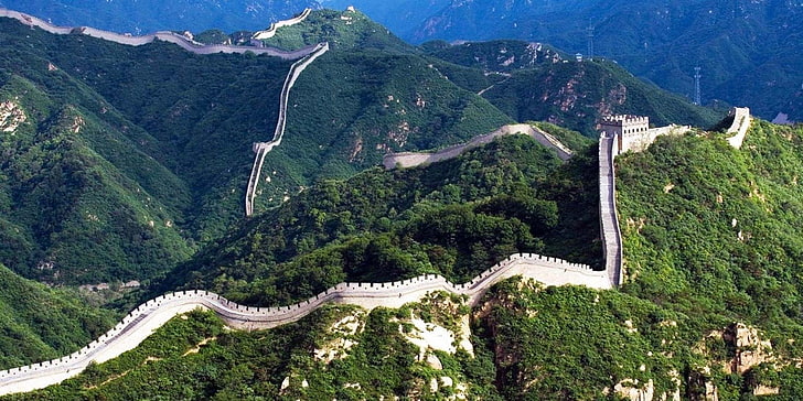 Monuments, Great Wall of China, mountain, scenics - nature