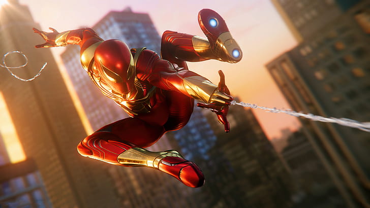 73 Iron Spider Wallpapers on WallpaperPlay | Marvel superhero posters,  Marvel spiderman, Iron spider